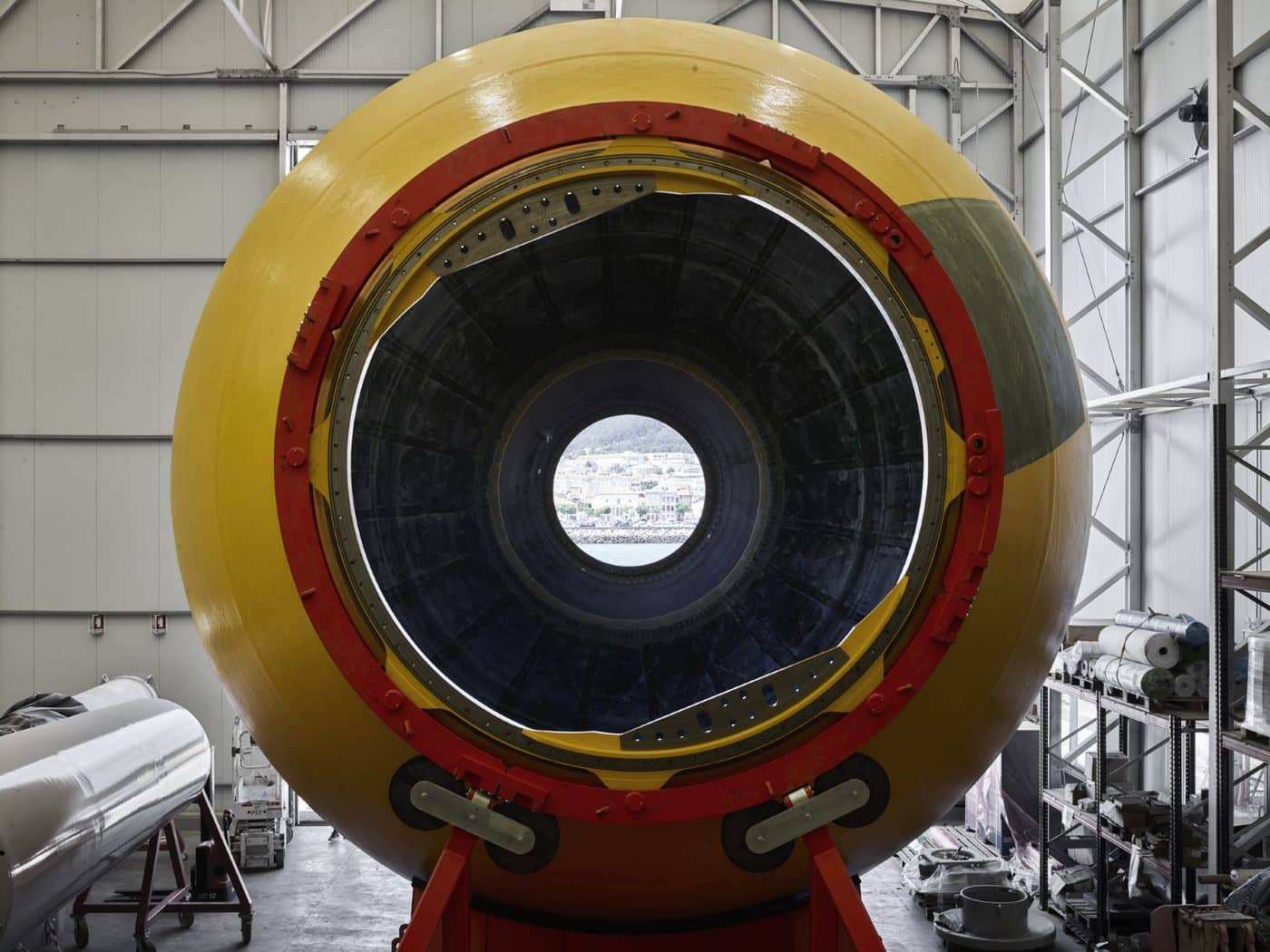 CorPower Ocean – C4 Bouy inside